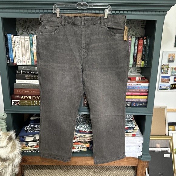 Duluth Pack Other - NWT Duluth Trading Men's Ballroom Flex Relaxed Fit Jeans 42x28 New w/ Tags Gray
